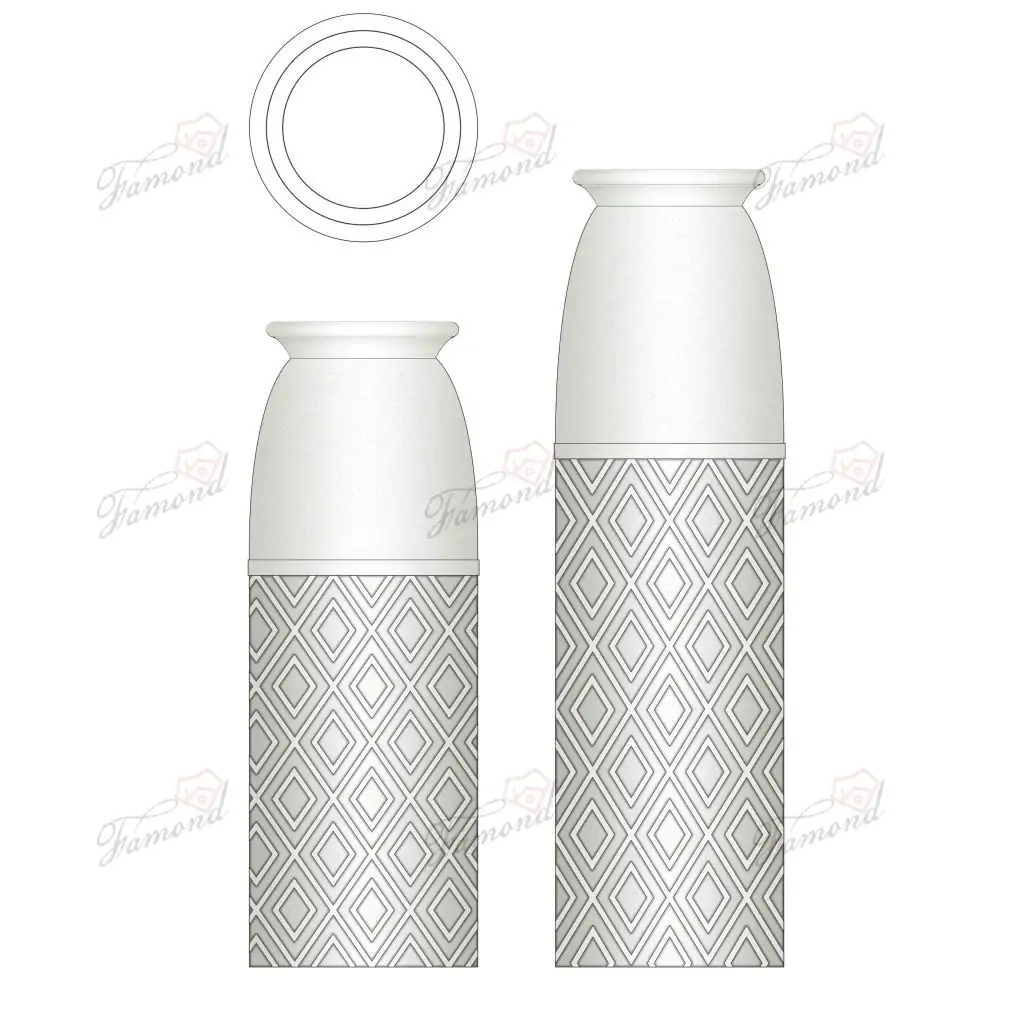 FM8700.5017 A Variety of Vase High & Short Sets for Living Room Decoration Supplies